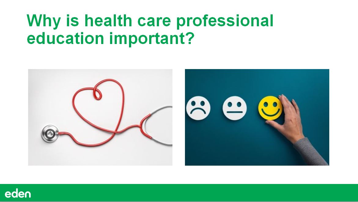 EDEN Diabetes Training on Twitter "1/3 Why is health care education