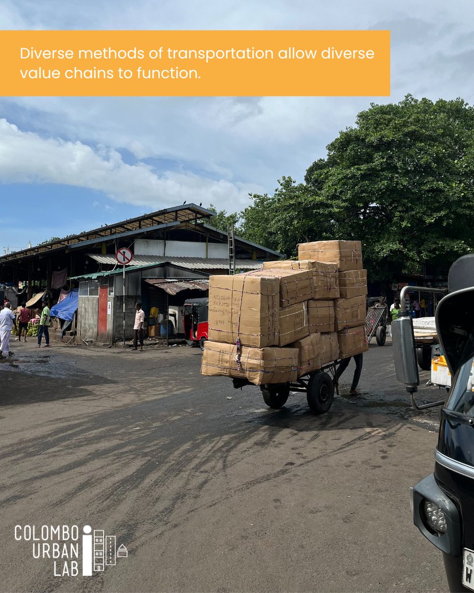 Notes from the field: Markets and bazaars are good examples of how people and the built environment come together to form important value-chains and ecosystems. Policies aimed at developing these sites must account for the diversity at work.

#sustainablecities #colombo #lka