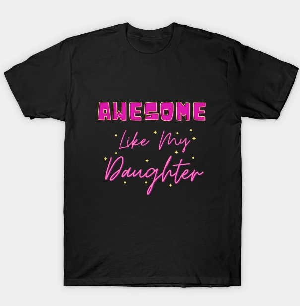 MouzarDesigns's tweet photo. Awesome Like My Daughter T-Shirt
#TShirtLove #TShirtFashion #TeeStyle #FashionTee #TeeTime #CuteTees #GraphicTee #teepublic #tee
Buy one here---> https://t.co/bTj0Kd0Ym0 https://t.co/hZ9WWCy121