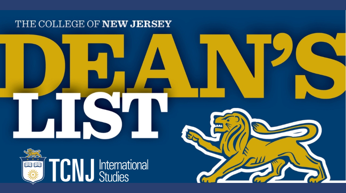 Congratulations to the International Studies students who earned a spot on the Spring 2023 Dean's List! The full list is available at internationalstudies.tcnj.edu/s23deanslist/