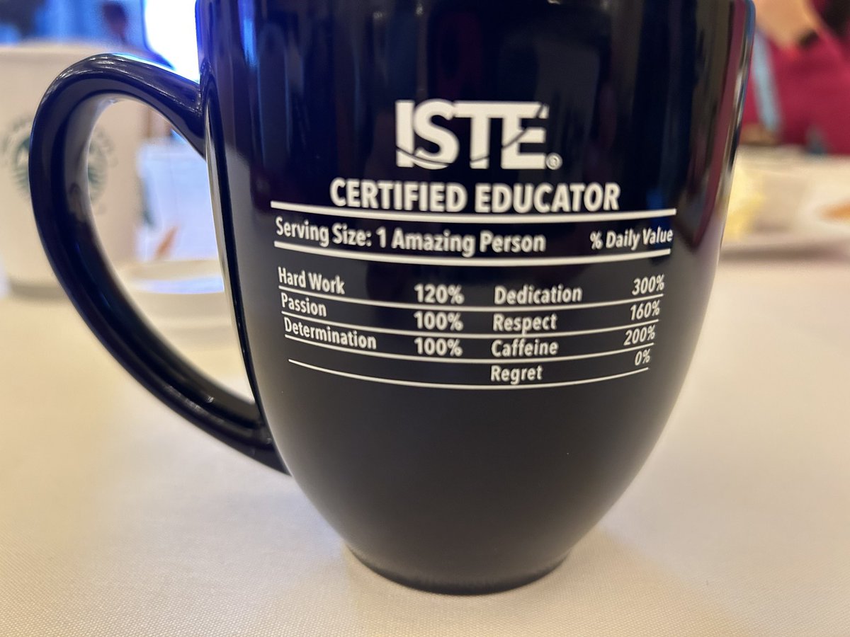 Honored to be at this <a href="/ISTEofficial/">ISTE</a> Certified Educators Meetup today with <a href="/MrDavolaGCUFSD/">Mr. Davola - GCUFSD</a> and <a href="/LmaguireGC/">Lauren Maguire</a> #ISTELive23 #itsnotaboutthetech #tlchat
