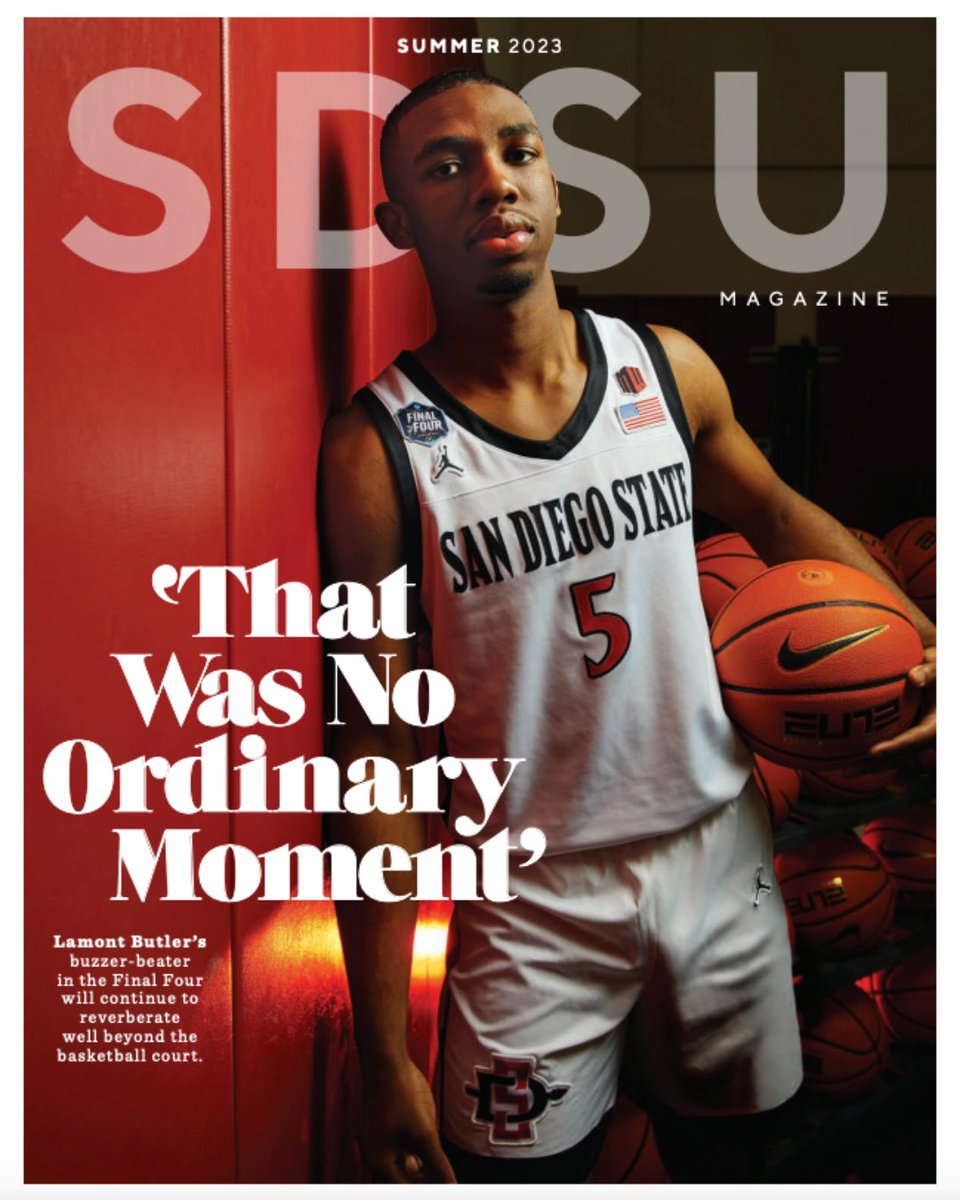 SDSU Alumni (@sdsualumni) on Twitter photo Check it out! 📰
The Summer 2023 edition of the #SDSUMagazine is out now. Read the latest #SDSUAlumni stories, <a href="/SDSU/">San Diego State University</a> features, and the article on <a href="/Aztec_MBB/">San Diego State Men's Basketball</a>'s Lamont Butler.
Read more: sdsu.edu/magazine. Check it out! 📰
The Summer 2023 edition of the #SDSUMagazine is out now. Read the latest #SDSUAlumni stories, <a href="/SDSU/">San Diego State University</a> features, and the article on <a href="/Aztec_MBB/">San Diego State Men's Basketball</a>'s Lamont Butler.
Read more: sdsu.edu/magazine.