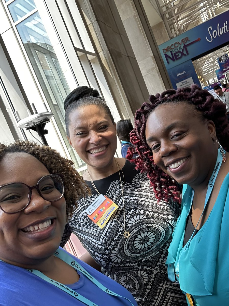 So many wonderful connections!! #ISTELive23