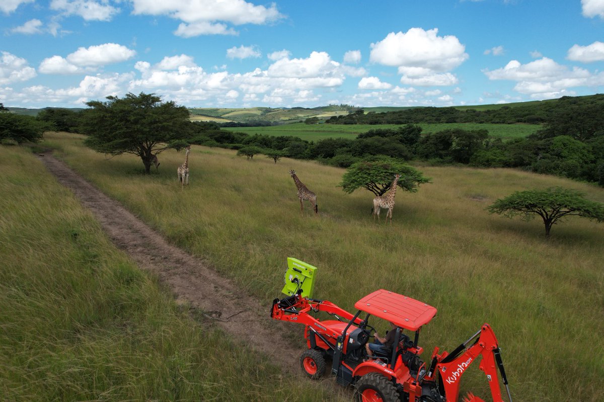 Seeing #LaneSharkCutters being used in stunning locations like the Zulweni Private Game Reserve in #Africa is a true highlight! We're proud our products are trusted in diverse terrains across the globe. They've gone from #America to #Africa and everywhere in between!