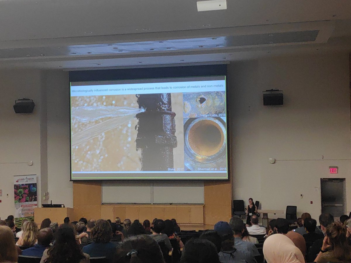 CSM_SCM's tweet photo. At @CSM2023_Halifax we love celebrating our trainees' work. Rachel Beaver is currently presenting her PhD work as part of the first session of our Student Symposium! https://t.co/W1VhheXsHe