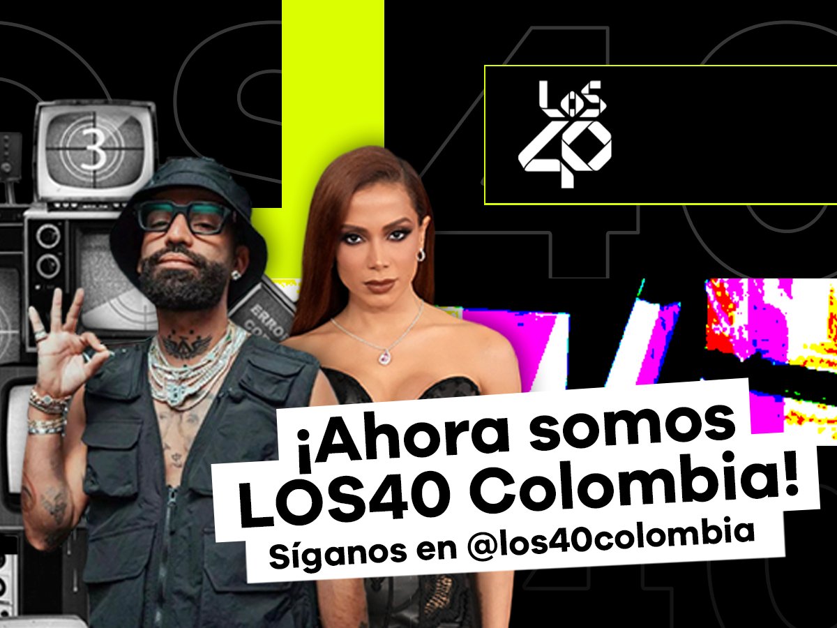 LOS40 Colombia tweet media