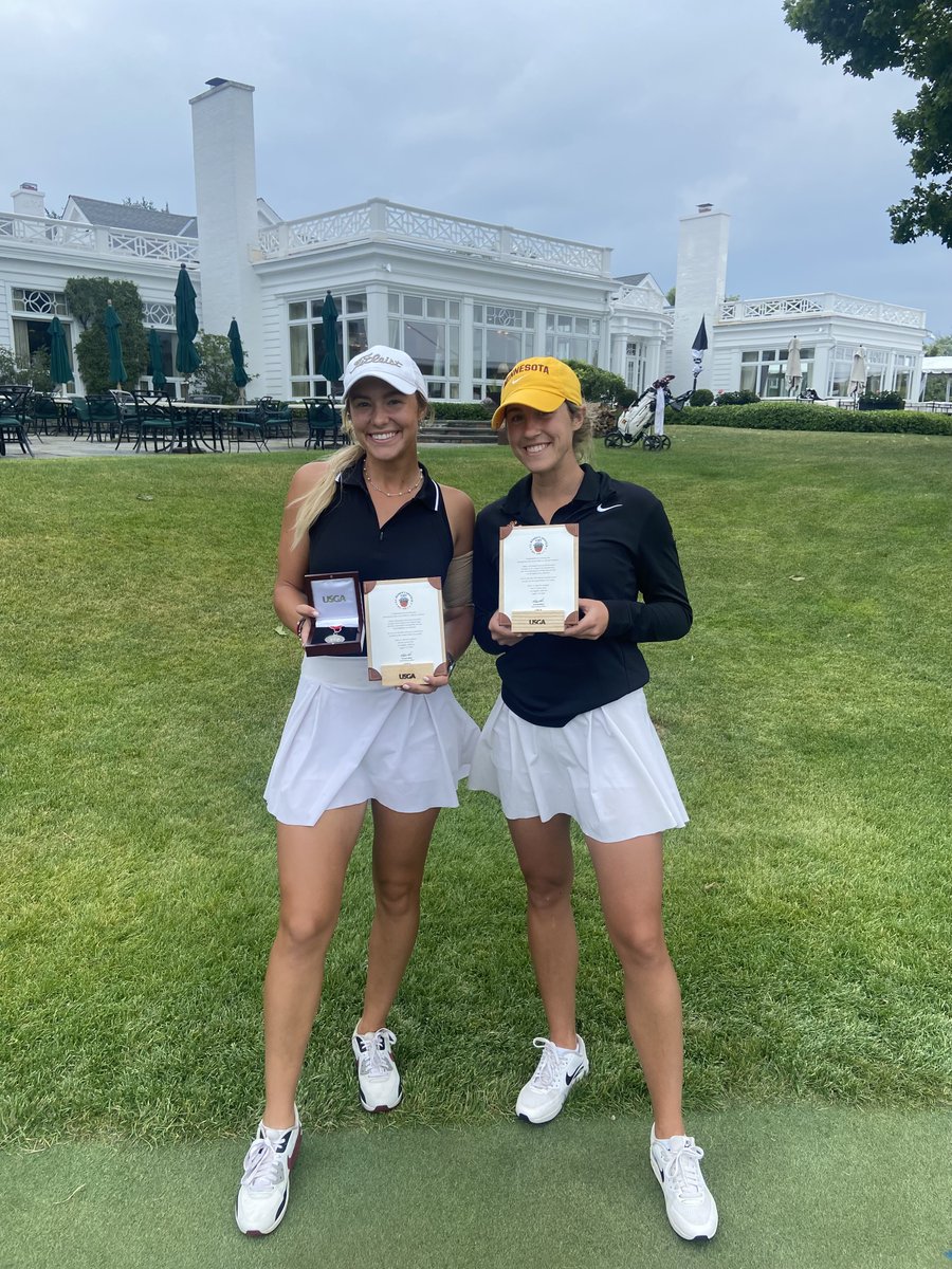 Boom! Two incredible performances and a win for Emma!!

Emma Carpenter and Grace Curran both have qualified for the U.S. Women`s Amateur Championship👏🔥

#SkiUMah #GoGophers