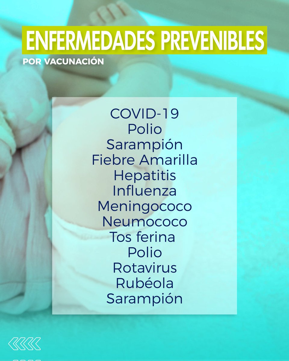Maria_gomesB's tweet photo. Conoce las #Enfermedades prevenibles por #vacunación 🧑🏽‍⚕️👩🏻‍⚕️💉 @FuneSalud

✅COVID-19
✅Difteria
✅Fiebre Amarilla
✅Haemophilus influenzae
✅Hepatitis B y A 
✅Influenza
✅Meningococo
✅Neumococo
✅Tos ferina 
✅Polio
✅Rotavirus
✅Rubéola
✅Sarampión

✔️ Referencias: OPS/OMS https://t.co/ckTu4c3K5K