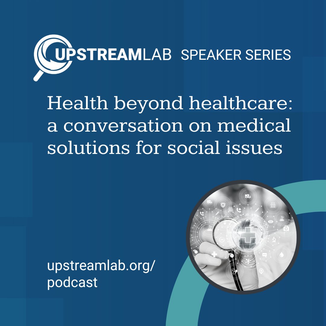 New podcast episode! Are there things we should consider when healthcare gets involved with social issues? Hear from Drs. @ArvinGargMD, @KateMMulligan, @RitikaGoelTO and @AndrewDPinto as they discuss the medicalization of #SocialDeterminantsOfHealth.

🎧 upstreamlab.org/podcast/