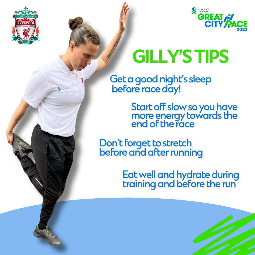 GreatCityRace's tweet photo. Liverpool Football Club Legends Glen Johnson and Gilly Flaherty have shared their top training tips to help you get ready for the Standard Chartered Great City Race on 18 July!
Share your top tips in the comments ⬇️ #RunForAReason #SCFutureMaking #RunFromHome #LFC #SCGCR https://t.co/NnMnfOWwbn