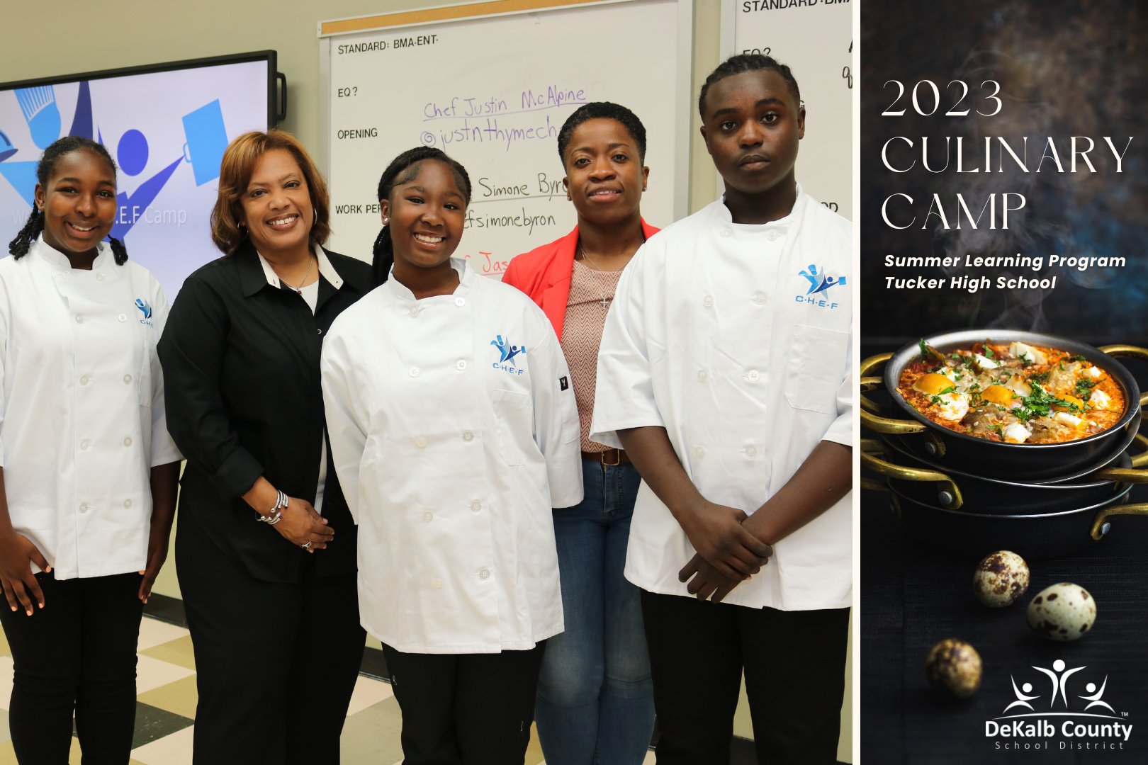 DeKalb Schools, GA on Twitter "Surprise visit at the 2023 CHEF