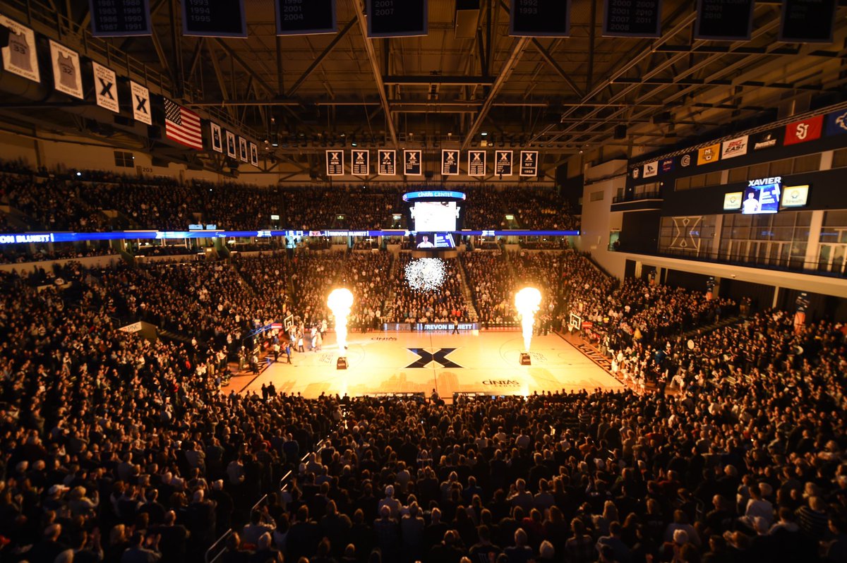 So blessed to receive another offer from Xavier university! 💙🤍@XavierMBB