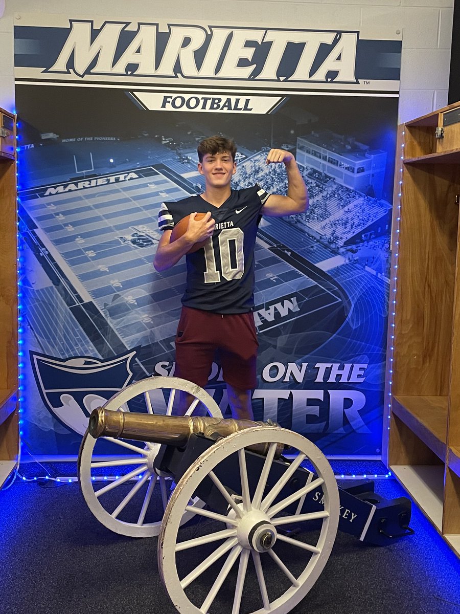 IsaiahSmith1024's tweet image. A big thank you to Coach Nank @CoachNank and the Coaching staff at Marietta for inviting me to a visit at Marietta College!#RiseAsOne #BrownCountyBuilt