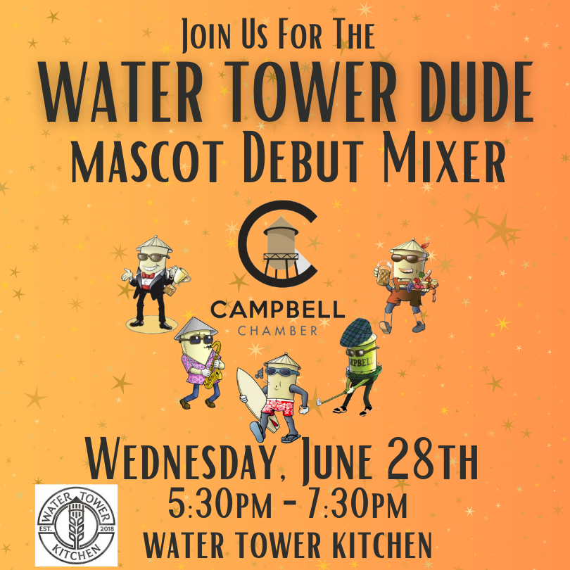 Chamber Enews for the Week of June 26th through June 30th, 2023

Come Meet The Dude at his Debut Mixer This Wednesday
July Luncheon Registration Now Open
Come Golf with Us in August

More info is at conta.cc/44jcyHf