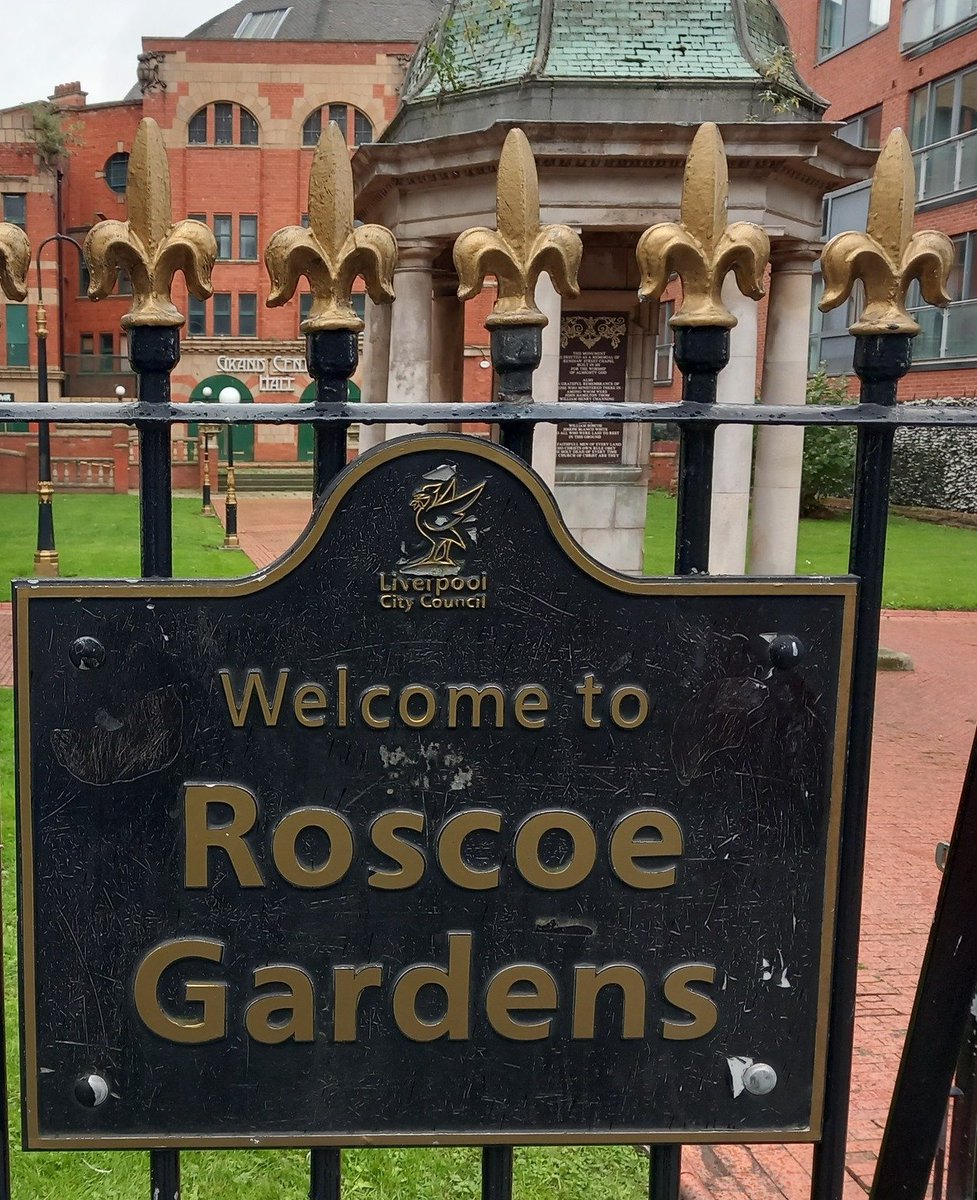 JohnnieMaguire's tweet image. Friday 30th June 2023 at 3pm
 @friendsofroscoe  will have an informal laying of flowers at Roscoe’s memorial at Roscoe Garden, to mark the anniversary of his death.

Please join us to share one of the esteemed writers' poems. @TheAthenaeum1 
@MsideCivicSoc @bbcmerseyside