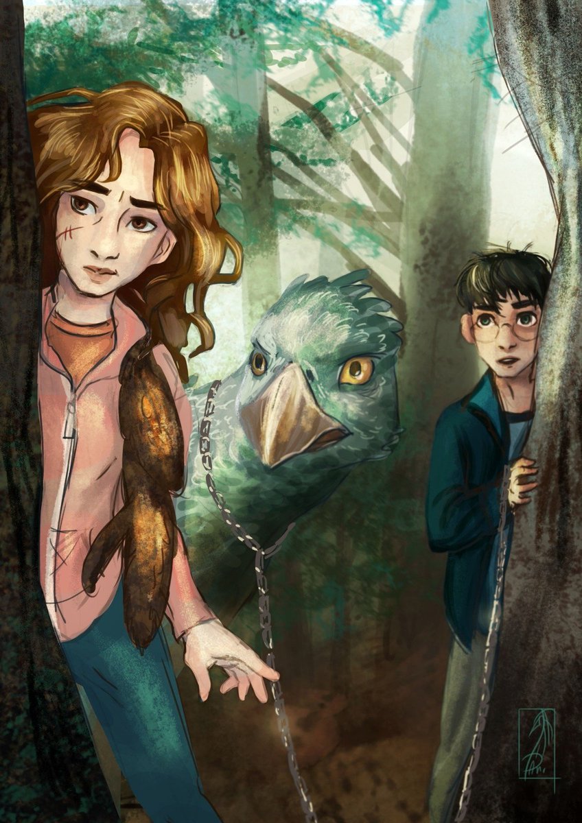 Dashillus's tweet photo. Felt like i need to draw something HP related sooner or later :) 

#HarryPotter #characterdesign #illustration #character #comics https://t.co/uO9GHF5bfO