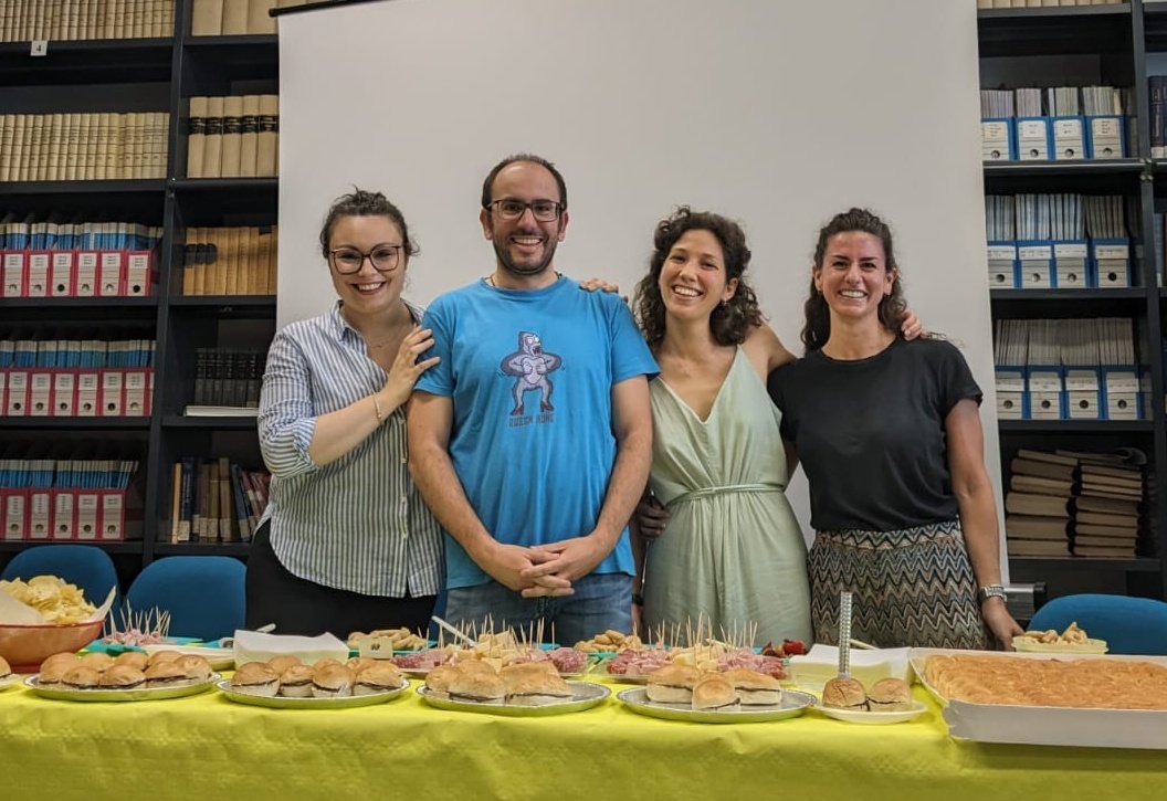 PredictCare_ERC's tweet photo. Last week we celebrated the end of the recruitment of the #OPCT study, w/ @HNUnipr and many of our students. 🧑🏻🔬
1️⃣ year, 3️⃣0️⃣0️⃣ participants
1️⃣ incredible team🏆
@CristianaMignog #ElisaMonica #SoleMorandini @PMenaParreno and many others
@phisquarelab
@unipr
@ERC_Research https://t.co/PoSve1nOZu