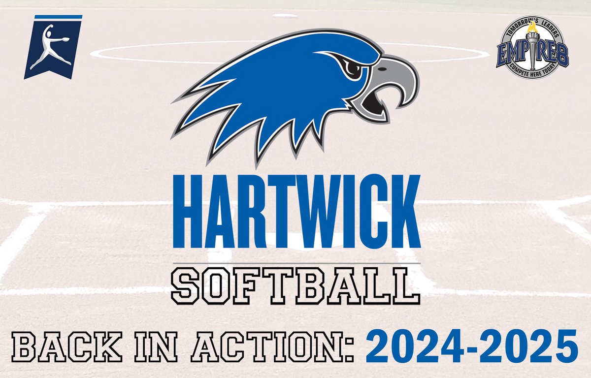 We’re running it back! Hartwick softball will be a club sport this coming academic year and will compete on the varsity level in 2024-2025!