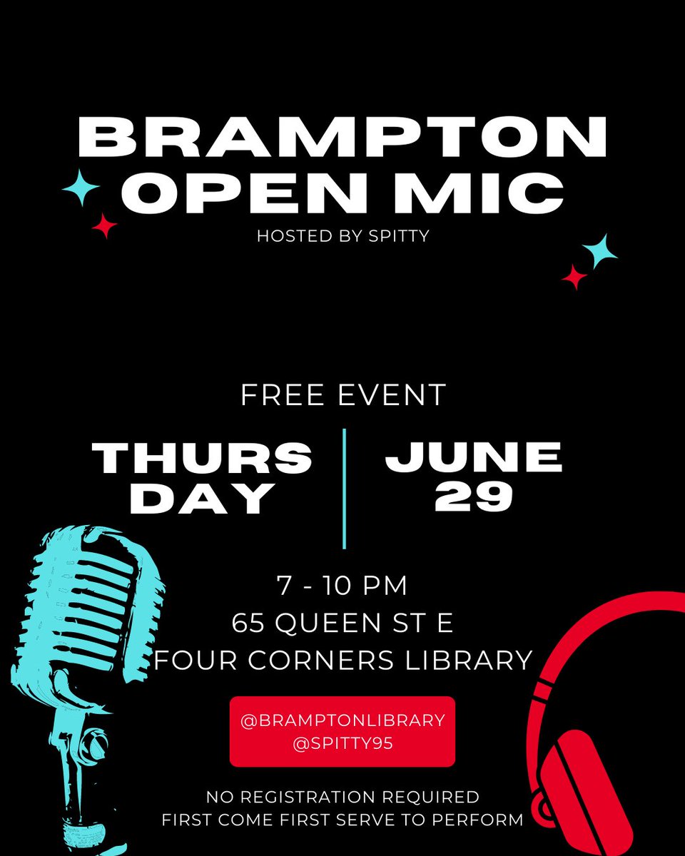 BRAMPTON FREE OPEN MIC