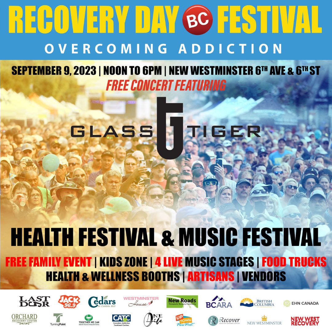 glasstiger's tweet image. Did you hear New Westminster, BC? We're playing @RecoveryDayVan this September! Looking forward to seeing you all on the West Coast! More info on this free event: recoverydaybc.ca