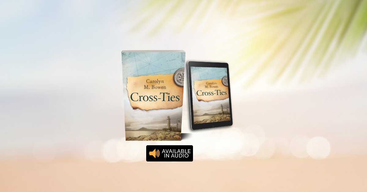 Cozy up with a romantic mystery book today! Read Cross-Ties by Carolyn Bowen. #mysterybooks #historicalfiction #historicalromance #comingofage #passages #suspense #audible bit.ly/AmazonCMB