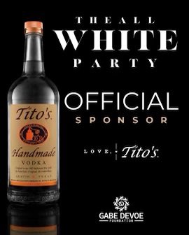 The Gabe DeVoe Foundation is proud to announce our Official Sponsor for the Gabe DeVoe Foundation 'All White Party' is Tito's Handmade Vodka. 

July 29, 2023
Uptown Indigo, Shelby NC

#gabedevoefoundation #shelbync #bethechange #LoveTitos #DayParty #PartyforaCause #Philanthrophy