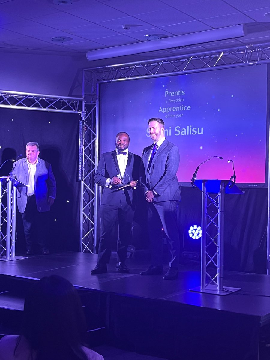 And the winner of the Apprentice of the Year award is Sanni Sallisu, well done Sanni 👍👍

#GCSAwards2023