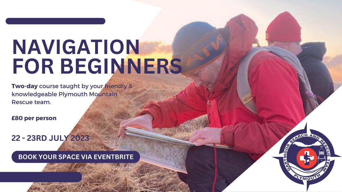 Learn how to navigate on a 2-day course for beginners on 22nd &amp; 23rd July! Learn how to read a map, calculate distances, take bearings, orientate yourself according to landscape features, &amp; how to plan &amp; nav a route safely. Money raised go to charity: eventbrite.com/e/navigation-f…