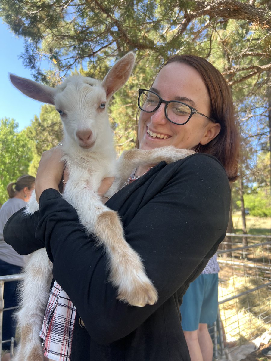 While covering the amazing program that Camp Not-A-Wheeze offers for youth with asthma, I also got to hold a baby goat! The camp brought in a petting zoo to show the campers they can do everything others kids can as long as their vigilant of their triggers.