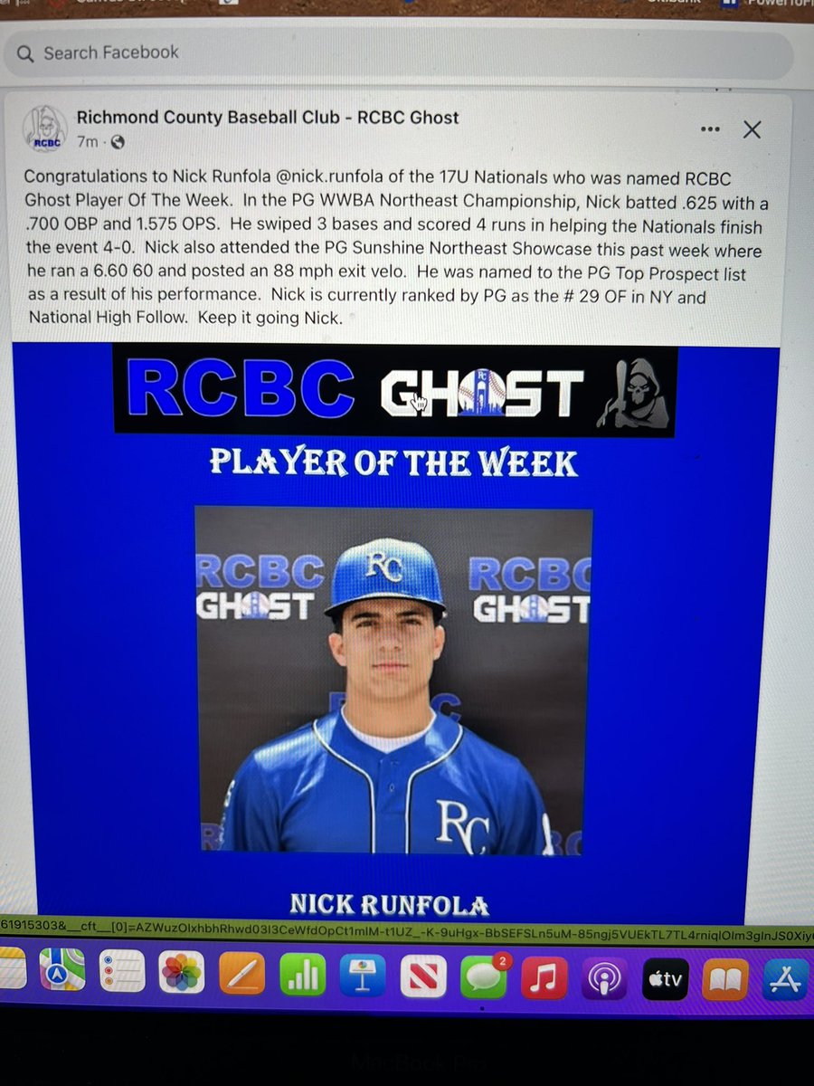 Rcbc player of the week ! 
<a href="/NickDeFendis/">Richmond County Baseball Club</a>