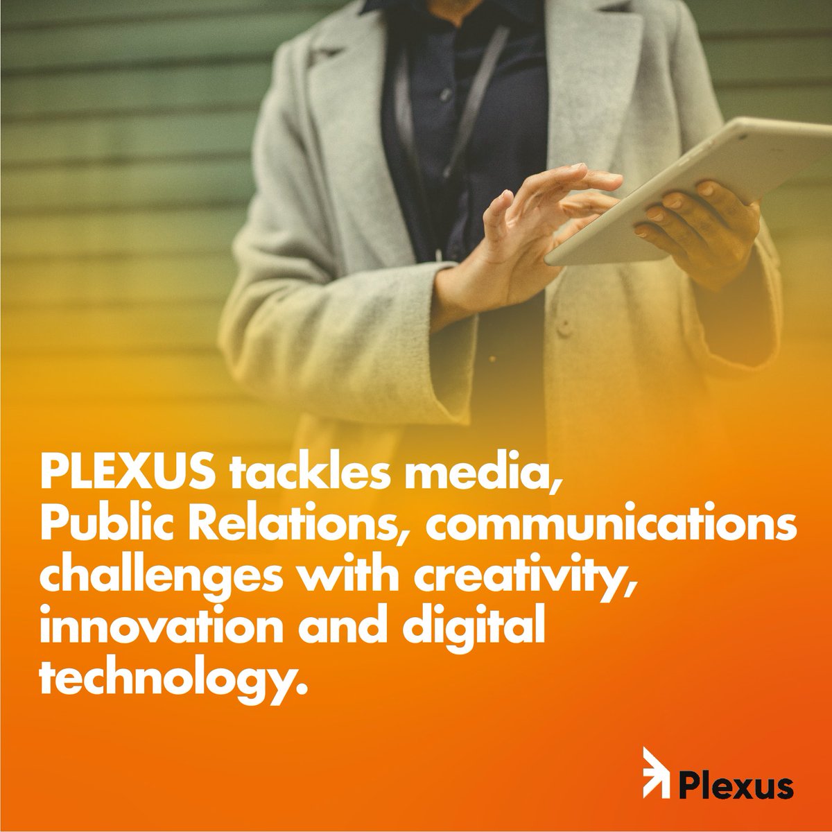 PLEXUS tackles media, Public Relations, communications challenges with creativity, innovation and digital technology.

Contact PLEXUS today for a quote.

#gistlover #mediabuying #PR