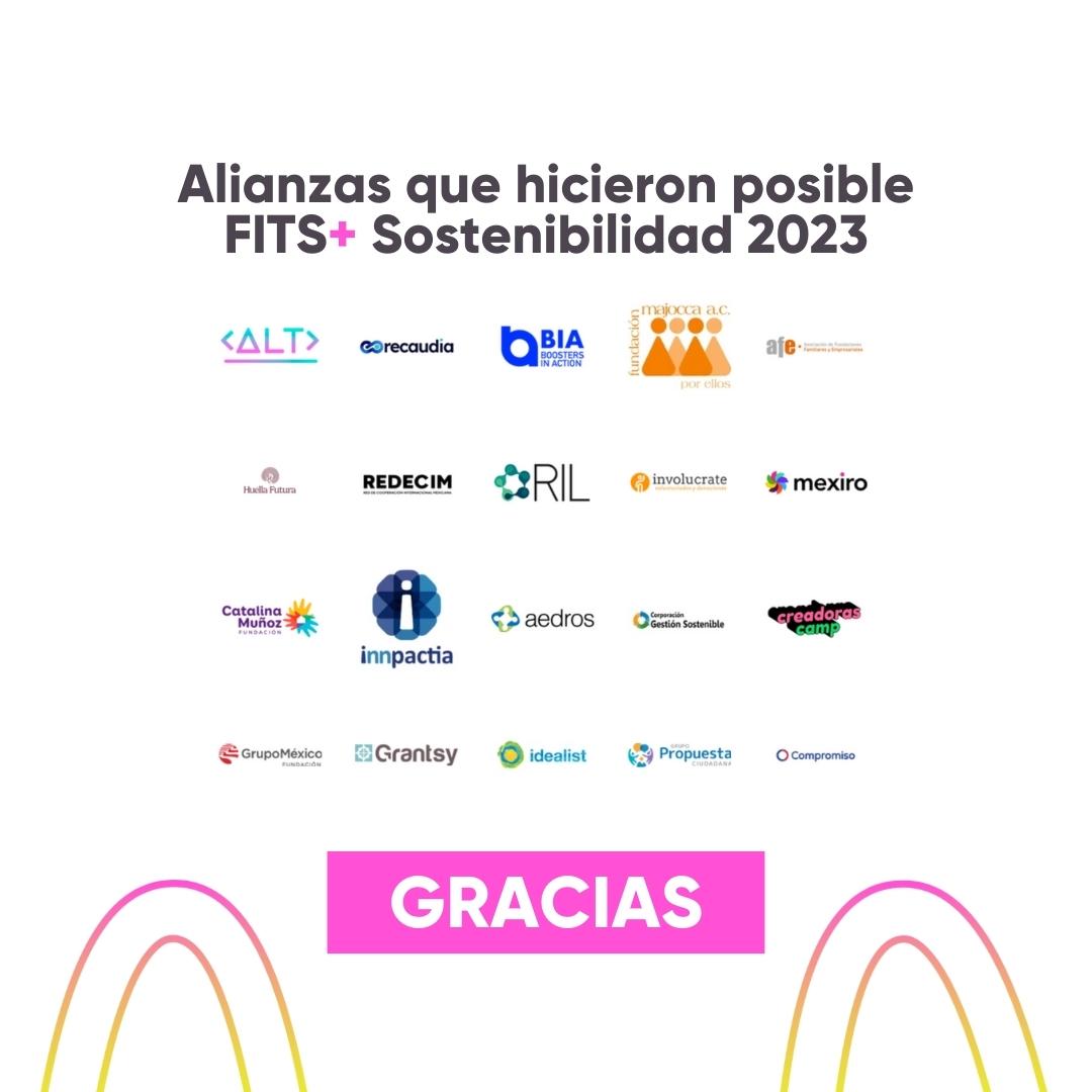 @AltCooperativa; <a href="/Recaudia/">Recaudia</a>; BIA;  <a href="/funmajocca/">FundacionMajocca</a>; <a href="/AFEColombia/">AFE Colombia</a>; Huella Futura; <a href="/redecim/">REDECIM</a>; @InnovacionLocal; <a href="/Involucrate_uy/">Involucrate.uy</a>; <a href="/yoMexiro/">Mexiro A.C.</a>; <a href="/FCataMunoz/">Fundación Catalina Muñoz</a>; <a href="/innpactia/">Innpactia</a>; <a href="/AEDROS/">AEDROS</a>; Gestión Sostenible; <a href="/creadorascamp/">@creadorascamp</a>; <a href="/FundacionGM/">FundaciónGrupoMéxico</a>; <a href="/GrantsyOrg/">Grantsy</a>; <a href="/idealistas_org/">Idealistas</a> ; <a href="/prop_ciudadana/">Grupo Propuesta Ciudadana</a>; <a href="/compromiso_org/">Fundación Compromiso</a>.