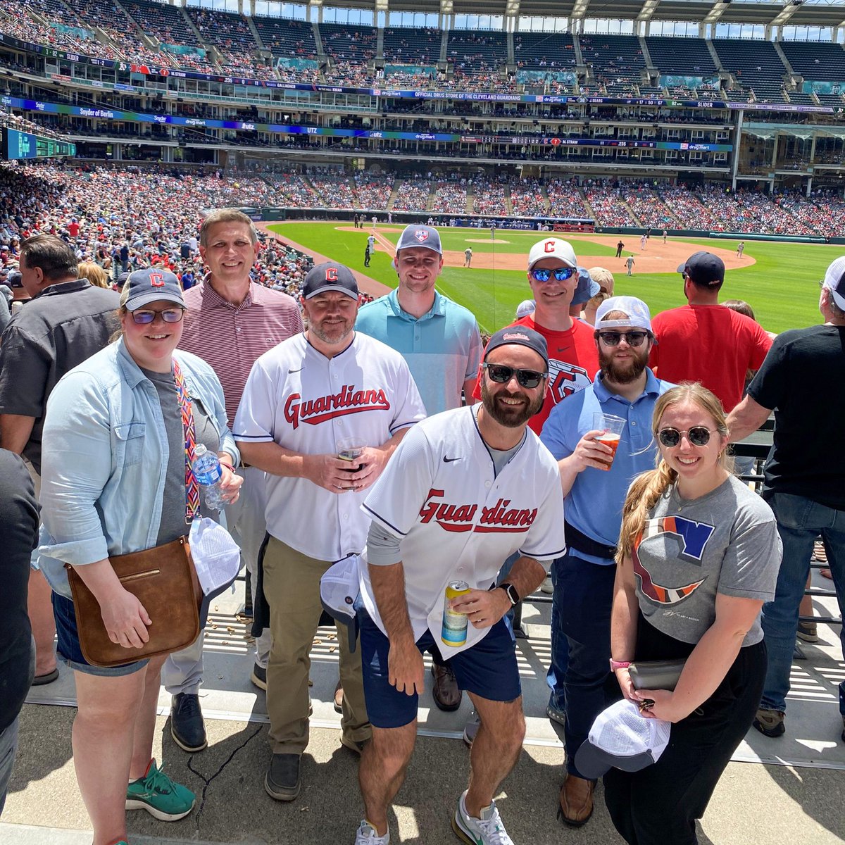 Last week’s baseball game was a home run for our Cleveland Design Center Group Outing! On June 22, our team attended the Cleveland Guardians and Oakland Athletics baseball game at Progressive Field. The Guardians won 6-1! https://t.co/XyBjM34XGL