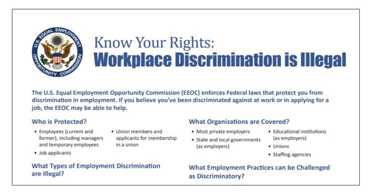 Did you know that the EEOC and DOL recently released updated workplace posters that employers may need to post in the workplace? Calfee's Labor & Employment team outlines the latest for employers. Read more: calfee.com/newsletters-622. #employmentlaw #humanresourcesmanagement