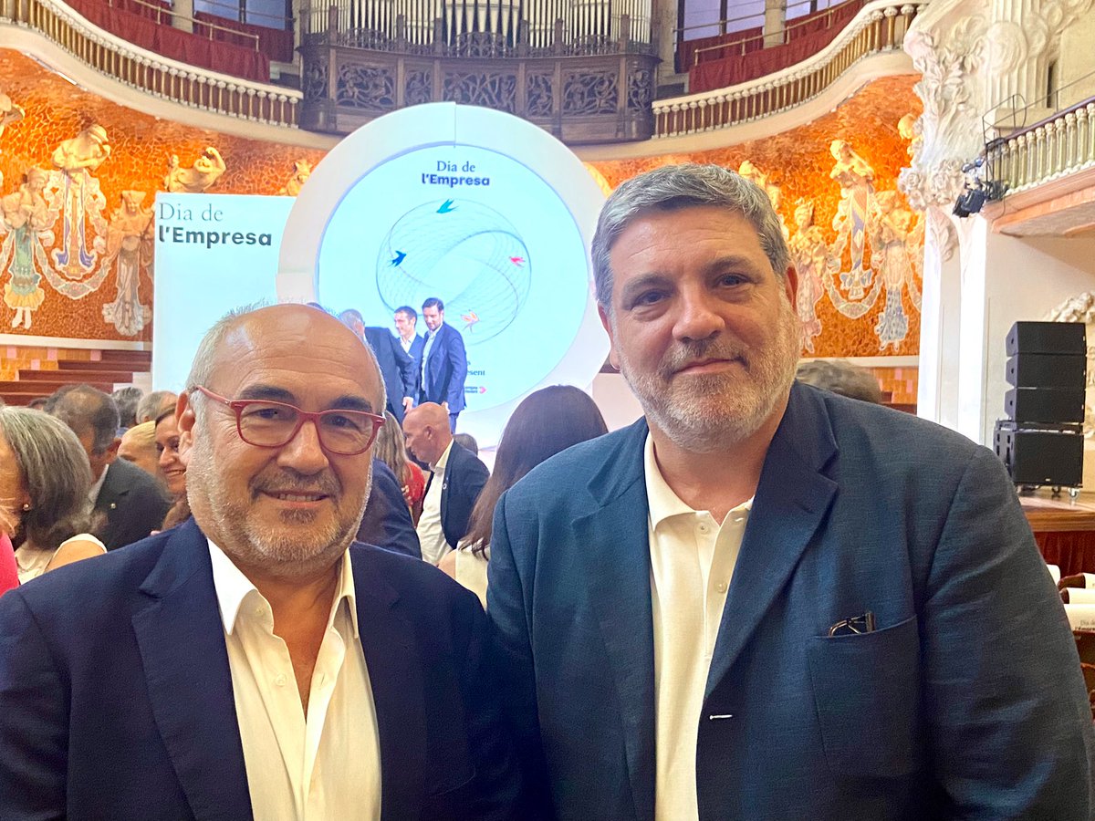 RETAILcat (@retailcatalunya) on Twitter photo Al Palau de la Música Catalana amb motiu del Dia de l’Empresa que organitza la <a href="/gencat/">Generalitat de Catalunya</a>
Les empreses catalanes són el millor exemple de valor compartit i tenen un impacte positiu dins la nostra societat
#DiaEmpresa23 Al Palau de la Música Catalana amb motiu del Dia de l’Empresa que organitza la <a href="/gencat/">Generalitat de Catalunya</a>
Les empreses catalanes són el millor exemple de valor compartit i tenen un impacte positiu dins la nostra societat
#DiaEmpresa23