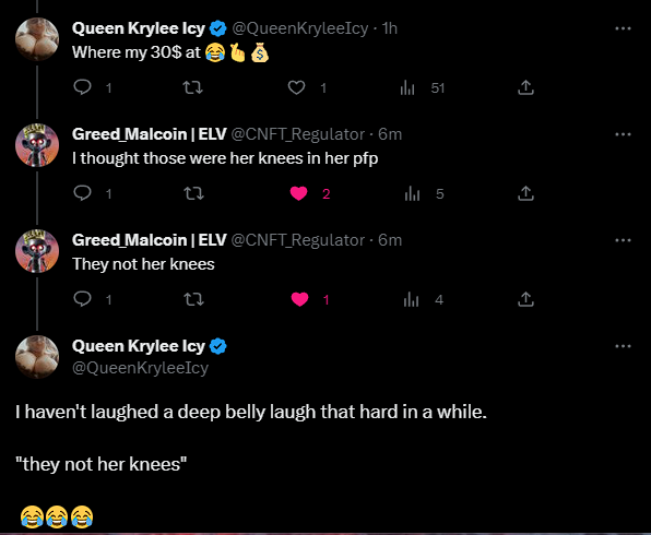 KryleeAmaaron's tweet photo. 💀💀💀💀💀

I'm still laughing. 🤣🤣🤣🤣 https://t.co/ig3exNzePp