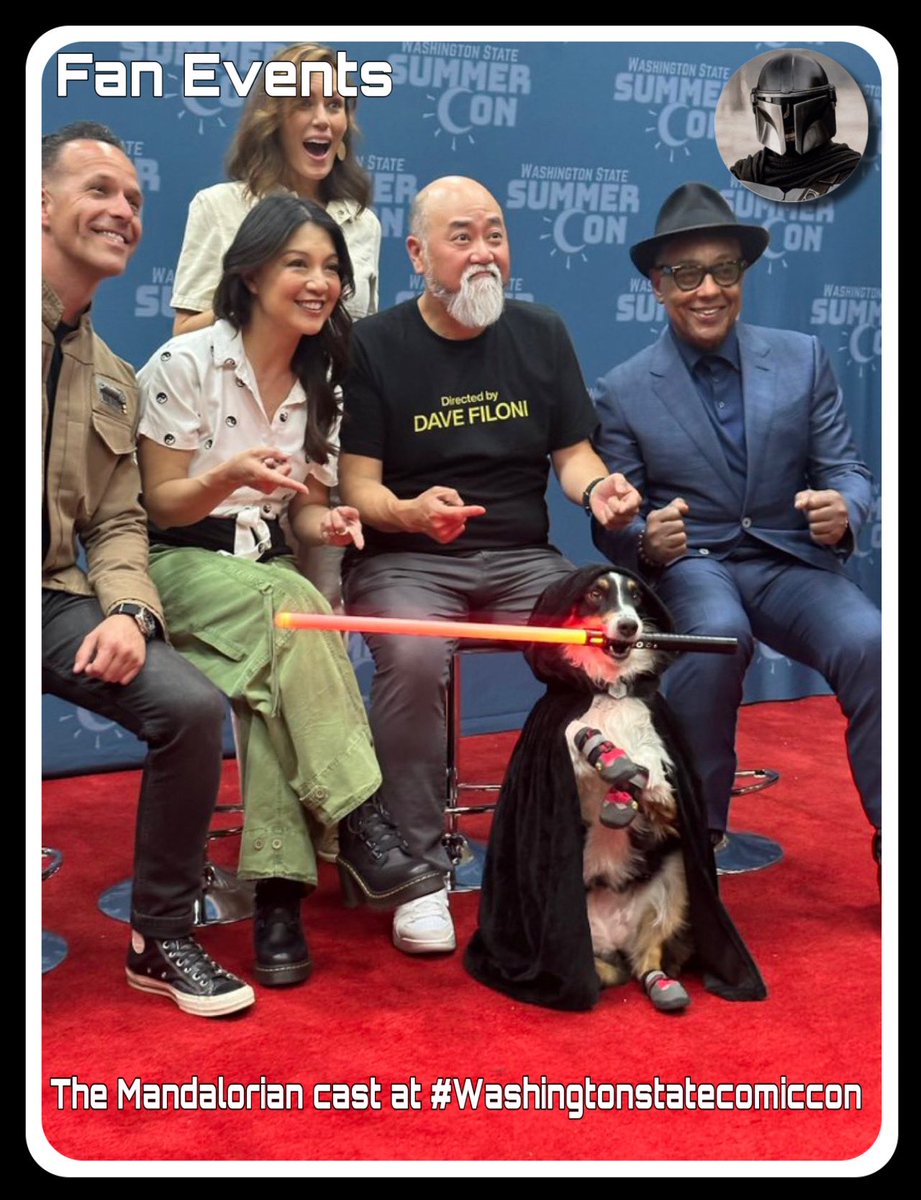 The Mandalorian cast at #Washingtonstatecomiccon 

#themandalorian   #starwars #dindjarin   #grogu