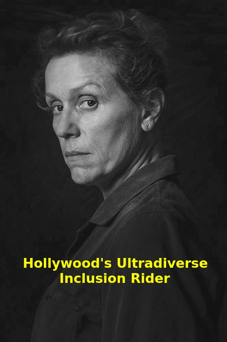 @Steve_Sailer Now that it has become politically fashionable to ignore the Academy Awards ceremony,  I'm curious to know whether the movie 'Oppenheimer' was made to qualify for the Academy Awards 'Best Picture' category under Frances McDormand's inspired diversity inclusion rider.