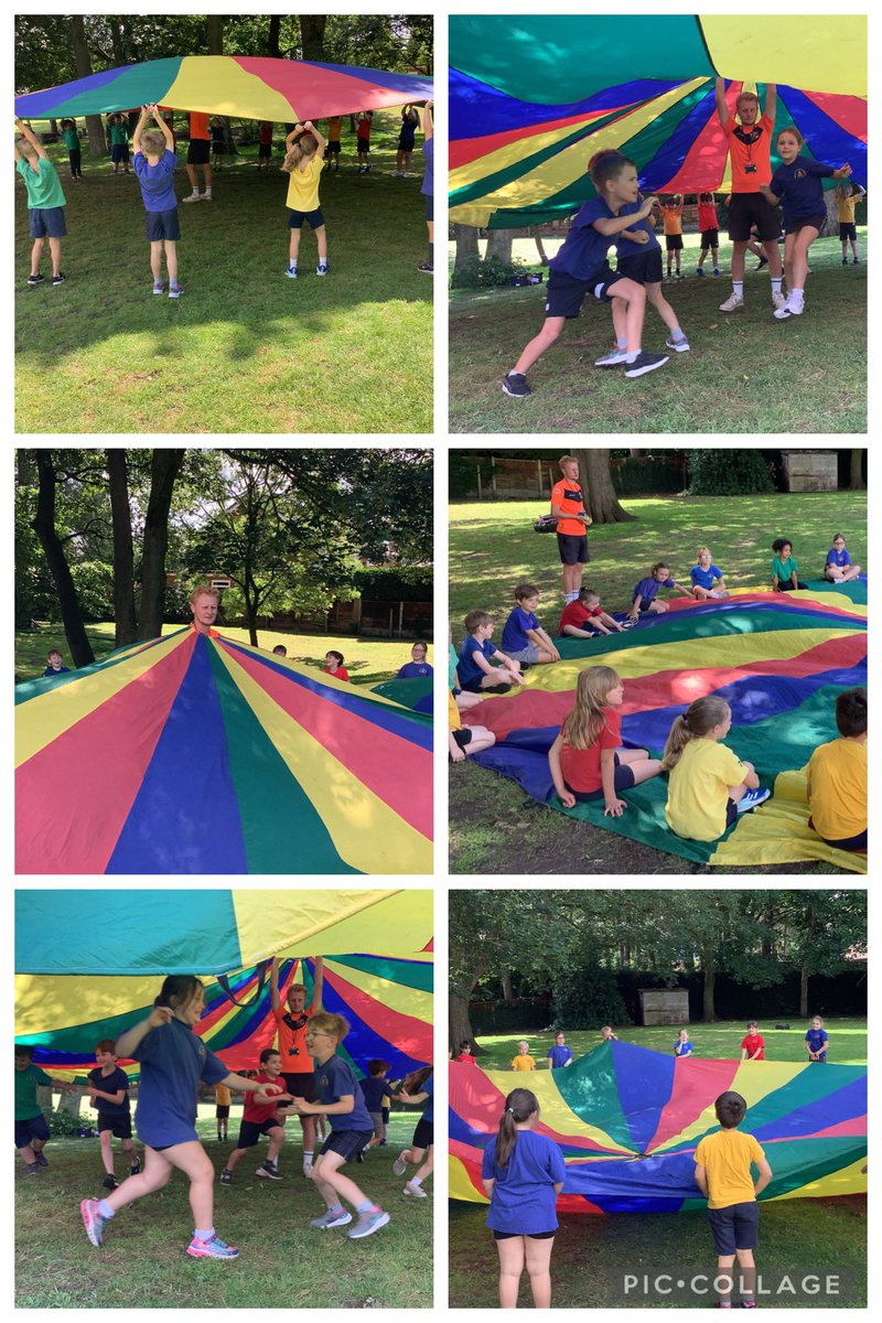 Year 2 have had an amazing start to the week. They did some brilliant writing about our class story, answered questions about pictograms and then had a fun PE lesson. We used our muscles to get the big parachute moving and keep the ball on top.