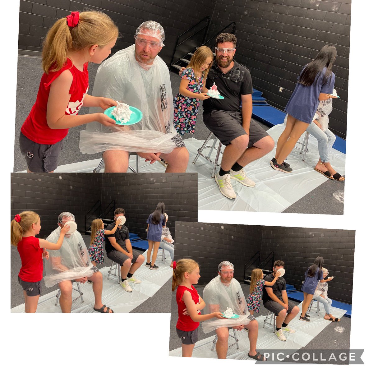 The Gr.8’s ran a ‘pie in the face’ fundraiser for ‘Jump Rope for Heart’. Today was the result. So much fun!💕<a href="/DiamondTrailPS/">💎Diamond Trail Public School🐉</a>