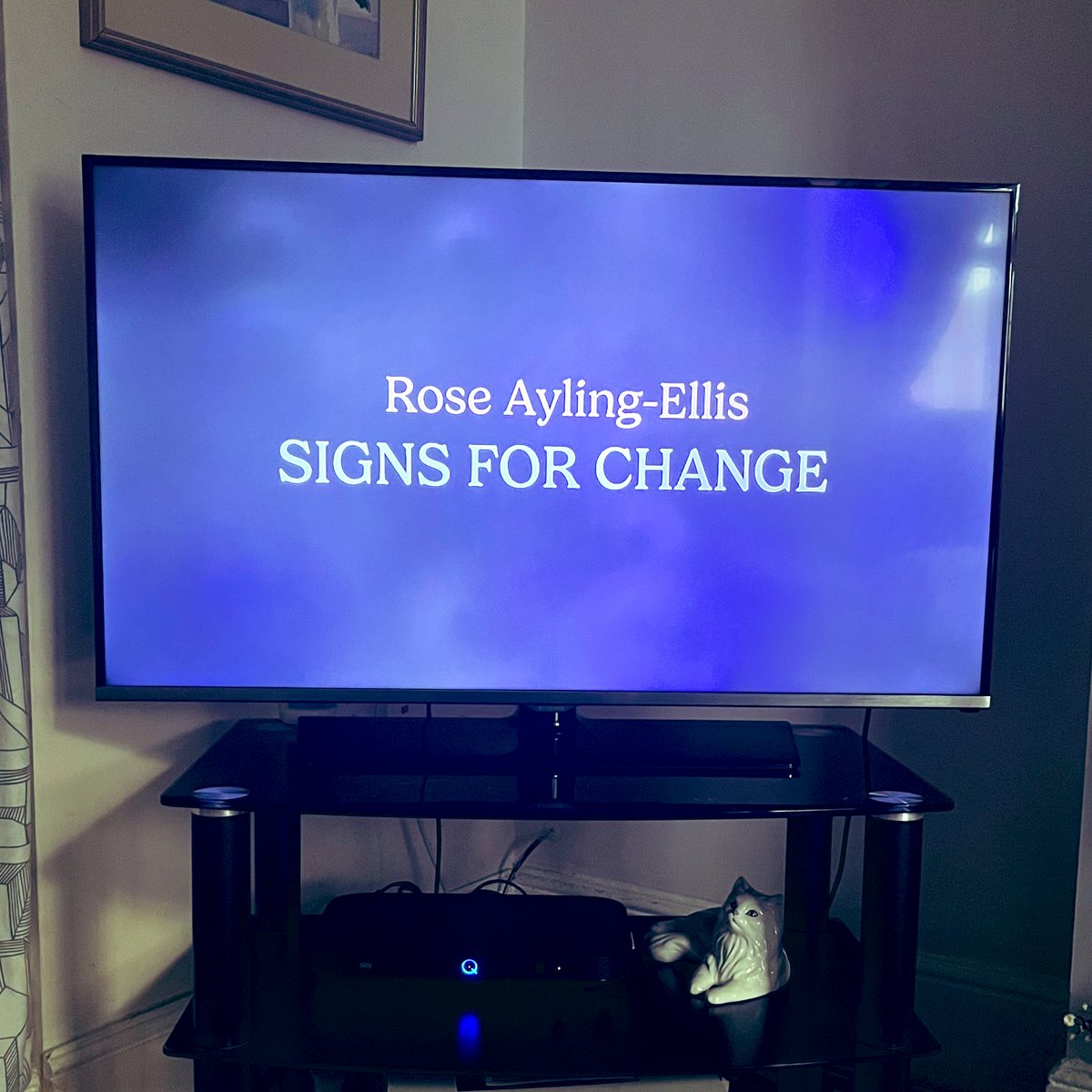 Watching #SignsForChange, what an incredible moving conversation between @RoseAylingEllis and Rosie Cooper MP just now 🥺 #BSL #signlanguage #langtwt