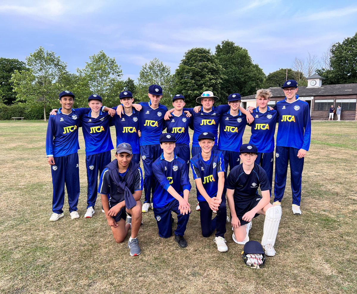 Well done to our 1st XI who kicked off their cricket week with a 40 run victory this evening! Some superb performances with bat and ball. Champagne 🍾 moment to Henry O for an excellent diving catch! #BeReady #BeTogether