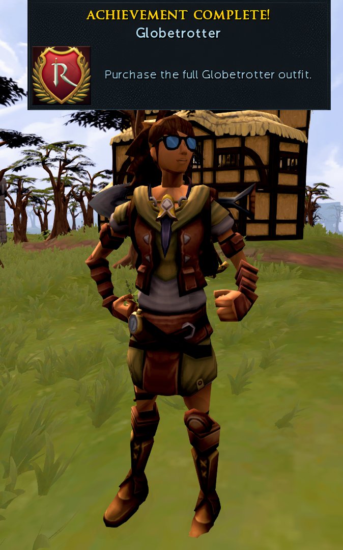 Completed Clue Outfit #runescape