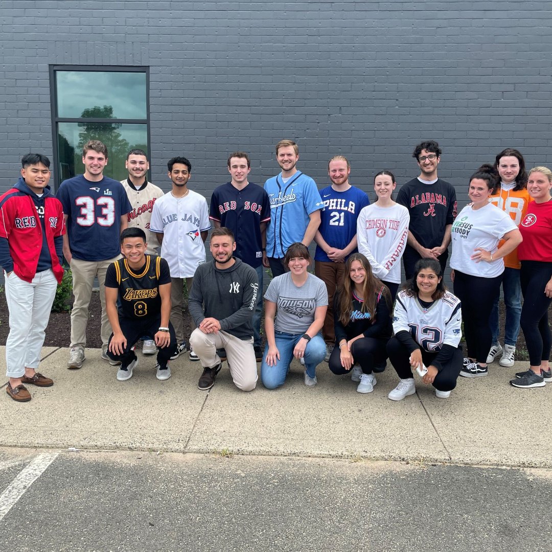 It's #spiritweek in our Windsor office! Today was sports jersey day- is your team represented?