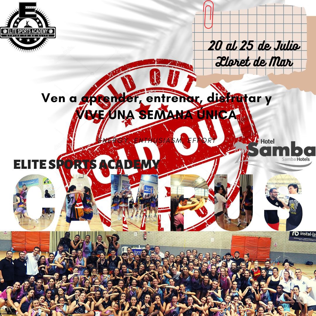 EliteSportsESP's tweet photo. 🔝 GRACIAS 🔝
⛹🏻♀️170 jugadoras participaran este año del único campus oficial de la @ncaa en Europa.
🔜 Mañana empezamos a conocer las Universidades que asistirán al evento
💥 Stay tuned 💥
#ifyoucandreamityoucandoit
#EliteMethod https://t.co/yBCJ3FIbWj