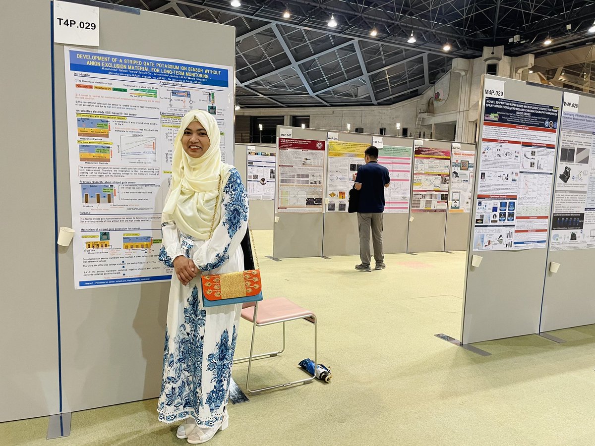 Nice to meet you in front of the poster😊✨

#transducers2023

#internationalconference #actuators #kyoto #transducers #ICCKYOTO #Solidstatesensors #postersession
