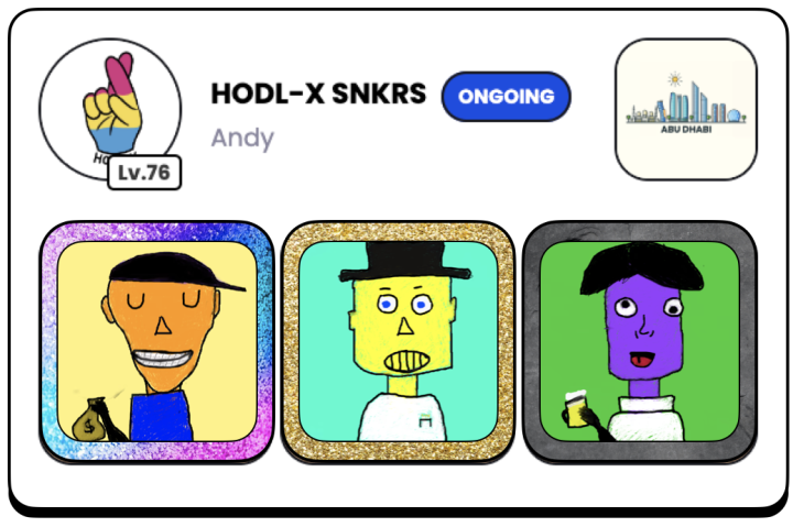 HODL-X GENESIS SNKRS SOLD OUT | 2nd SALE IS LIVE tweet media