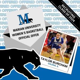 I am so grateful to have received an offer from Marian University today! Thank you <a href="/jward3430/">Josh Ward</a> for this opportunity to continue my athletic and academic career!