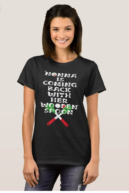 BGCreativeArt's tweet image. Nonna Is Coming Back With Her Wooden Spoon T-Shirt. This basic t-shirt features a relaxed fit for the female shape. Get a gift for a loved one or for yourself. Shop Now!! Thank you for your interest.
#Nonna #ItalianMom #ItalianGrandma #WoodenSpoon #tshirt 
zazzle.com/nonna_is_comin…