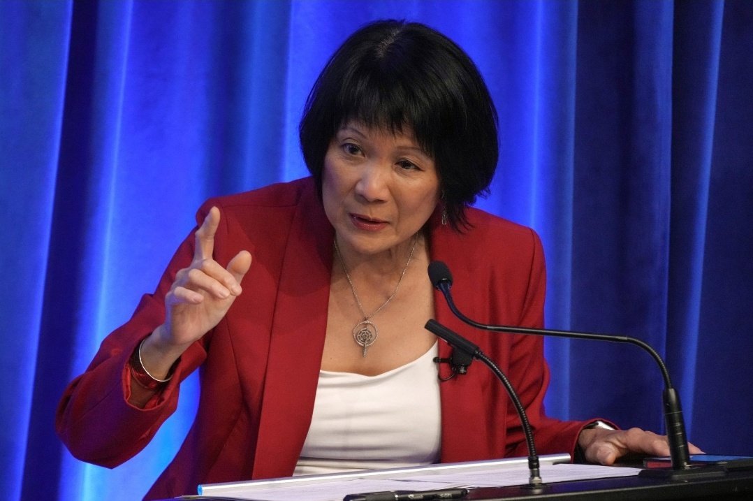 Birgit Umaigba-Omoruyi (@birgitomo) on Twitter photo Toronto has chosen a new mayor, and it is no other person than Olivia Chow. Congratulations, <a href="/oliviachow/">Olivia Chow</a> on this win.
#TorontoMayor Toronto has chosen a new mayor, and it is no other person than Olivia Chow. Congratulations, <a href="/oliviachow/">Olivia Chow</a> on this win.
#TorontoMayor